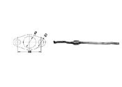 Katalysator Peugeot 106 1.1i TU1M 9/91-4/96