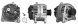 Renault Laguna Nissan Opel Generator 150A